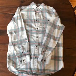 Large corduroy button up
